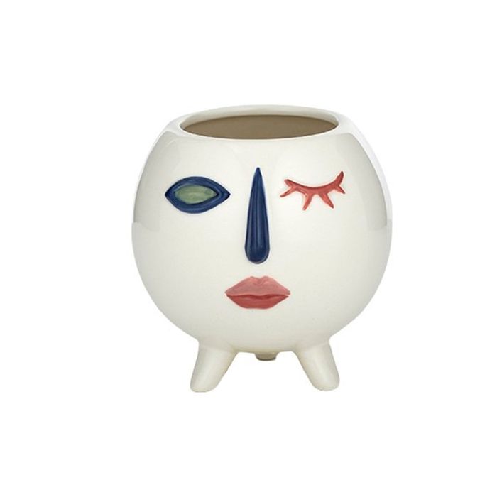 Quirky Face Planter with feet